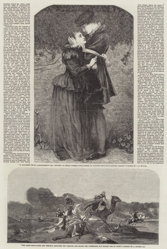Kuninkaallisen akatemian näyttely tekijältä John Everett Millais