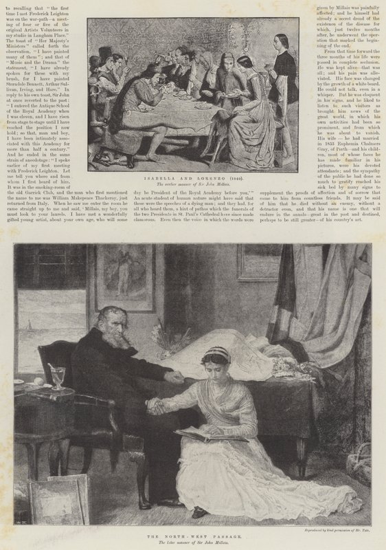 Edesmennyt Sir John Everett Millais tekijältä John Everett Millais