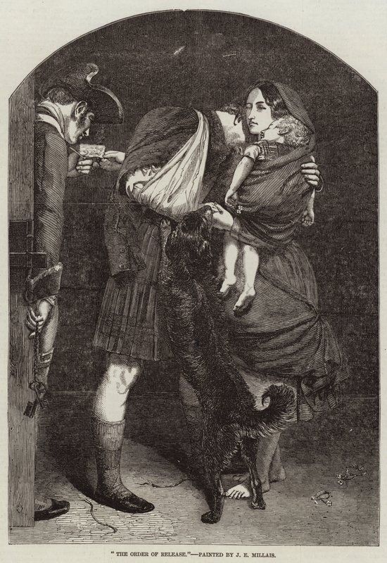Vapautusjärjestys tekijältä John Everett Millais