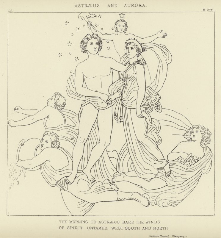 Astraeus ja Aurora tekijältä John Flaxman