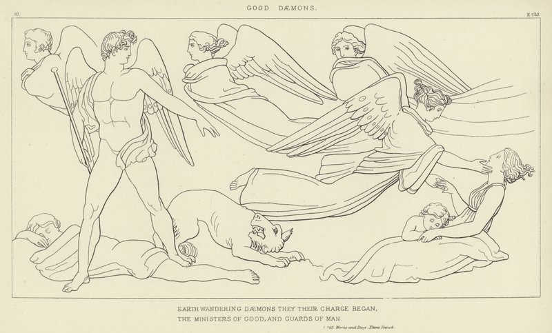 Hyvät demonit tekijältä John Flaxman