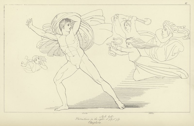 Orestes tekijältä John Flaxman