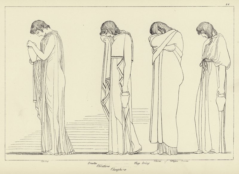 Orestes tekijältä John Flaxman