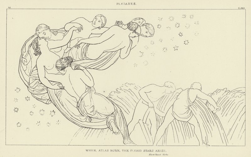 Plejadit tekijältä John Flaxman