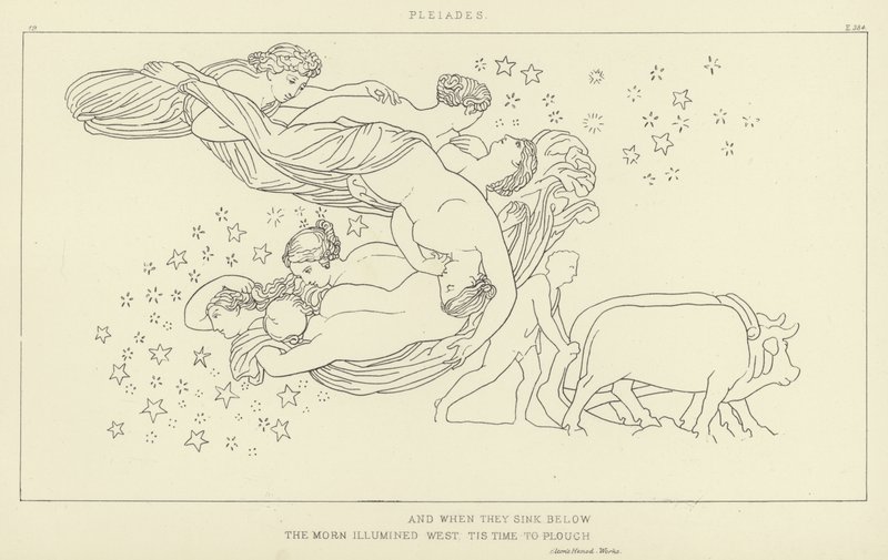 Plejadit tekijältä John Flaxman