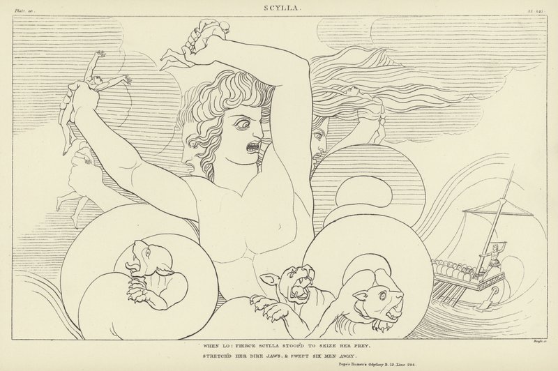 Scylla tekijältä John Flaxman
