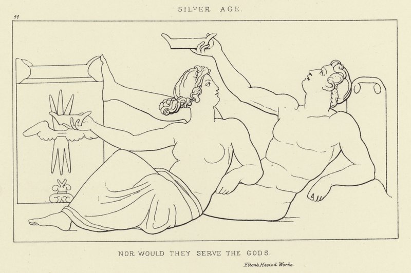 Hopea-aika tekijältä John Flaxman