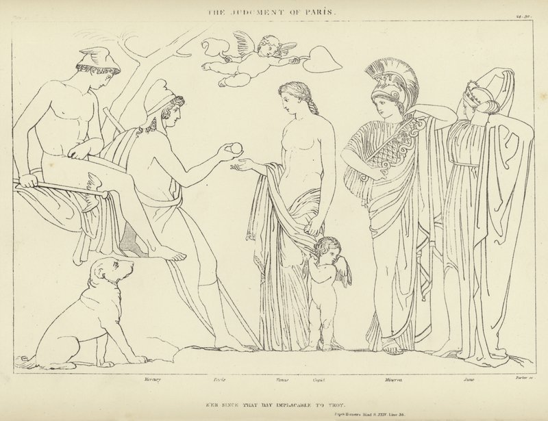 Pariisin tuomio tekijältä John Flaxman