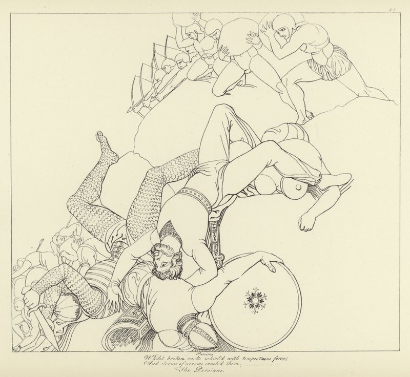 Persialaiset tekijältä John Flaxman