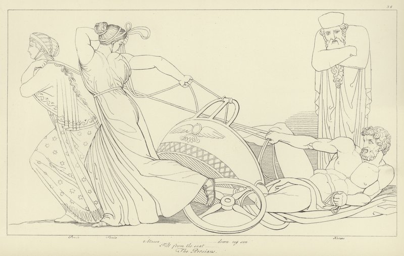 Persialaiset tekijältä John Flaxman