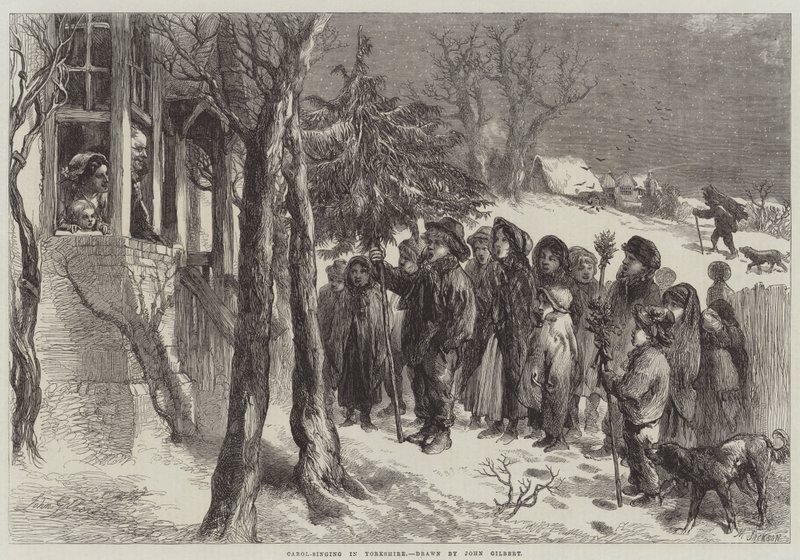 Carol-Singing Yorkshiressa tekijältä John Gilbert