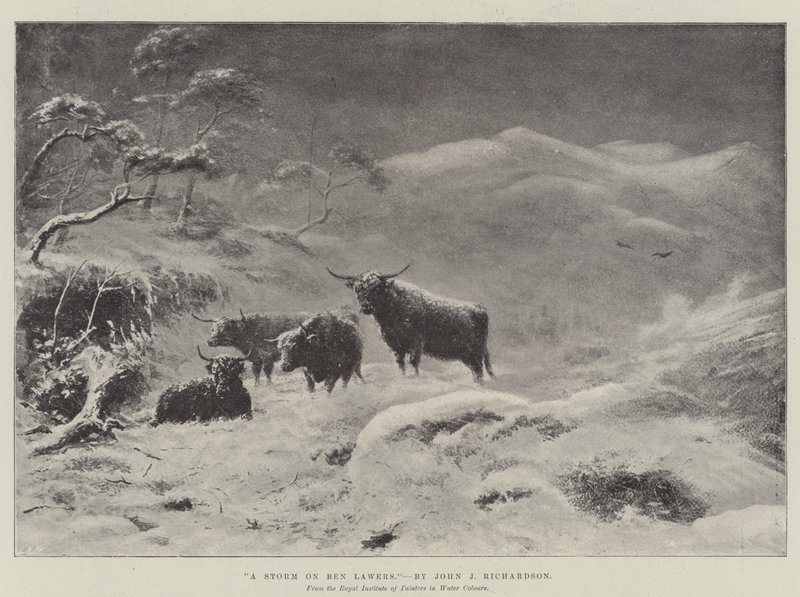 Myrsky Ben Lawersilla tekijältä John Isaac Richardson