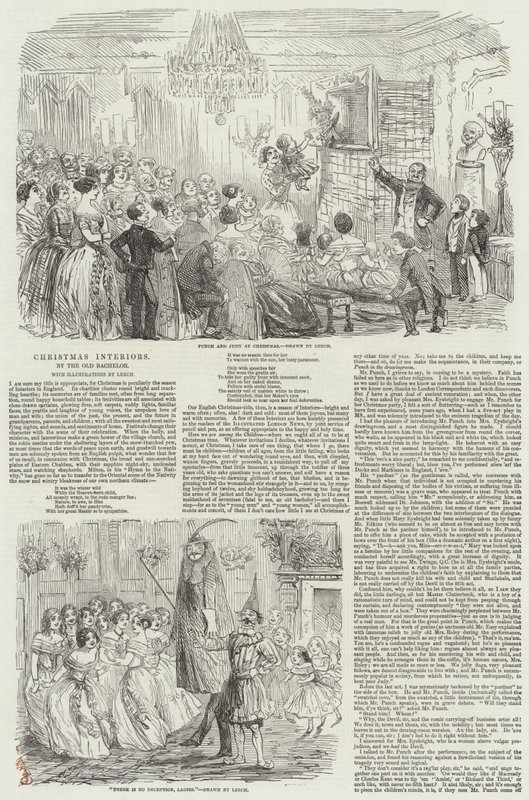 Joulun sisustus tekijältä John Leech