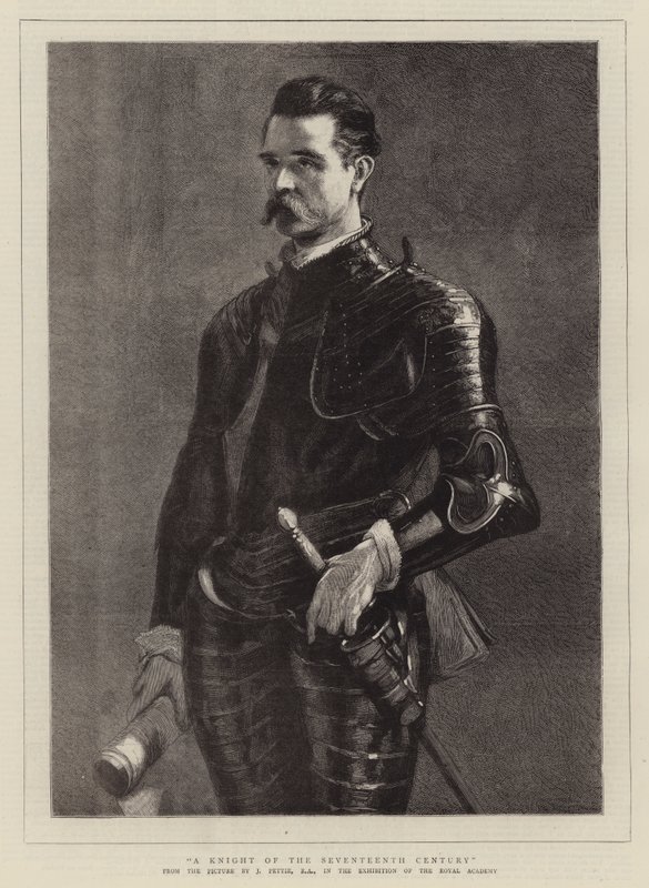 1700-luvun ritari tekijältä John Pettie