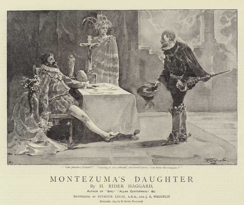 Montezuman tytär tekijältä John Seymour Lucas