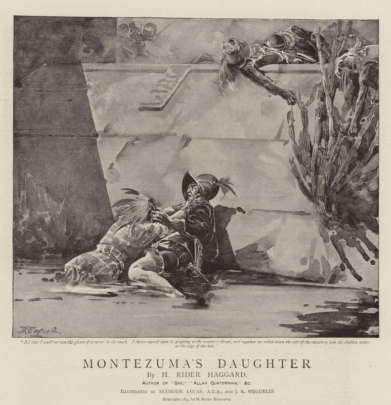 Montezuman tytär tekijältä John Seymour Lucas