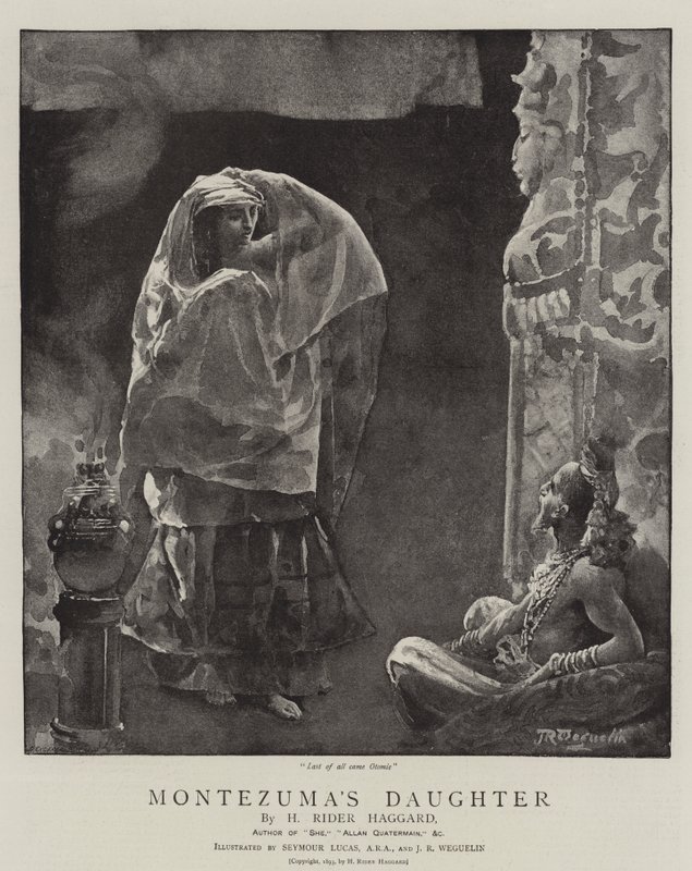 Montezuman tytär tekijältä John Seymour Lucas