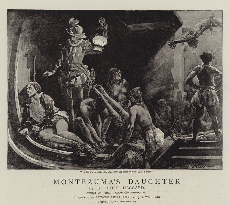 Montezuman tytär tekijältä John Seymour Lucas