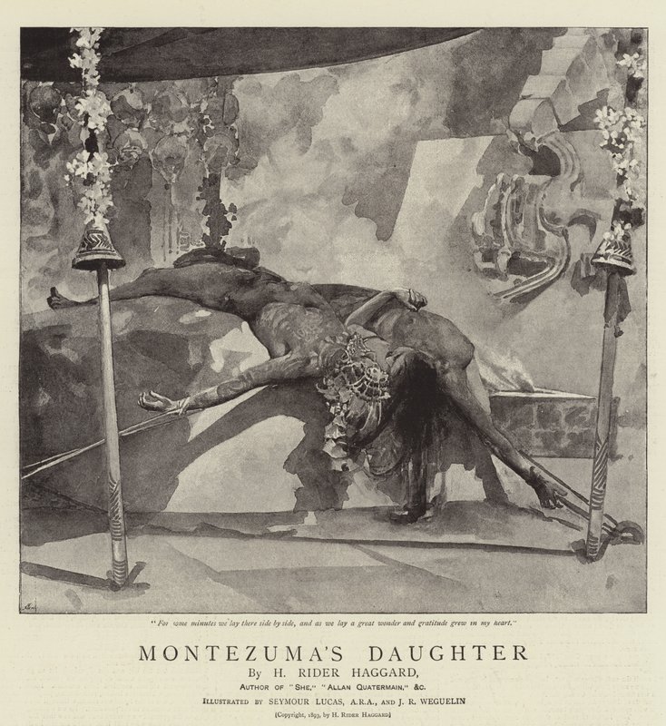 Montezuman tytär tekijältä John Seymour Lucas
