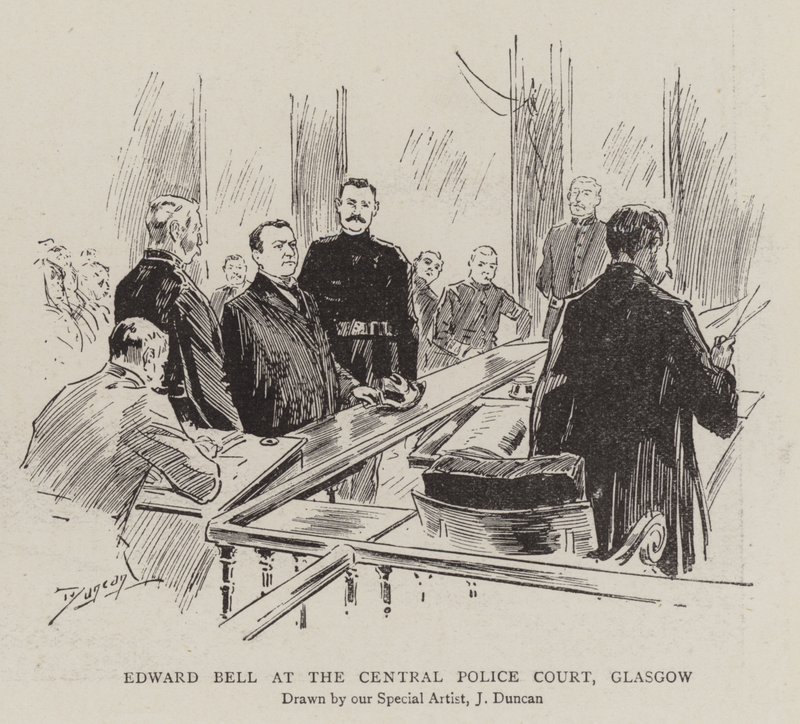 Edward Bell Central Police Courtissa Glasgow
