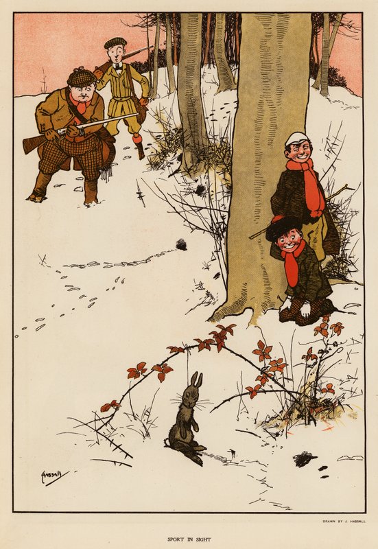 Sport in Sight (väri litho) tekijältä John (after) Hassall