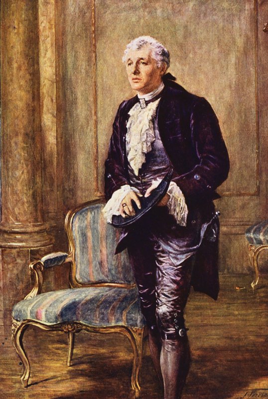 Muotokuva Sir Charles Wyndhamista David Garrickina (värilitografia) tekijältä John (after) Pettie