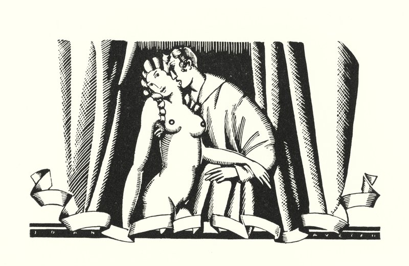 Lord Byronin kuvitus Don Juanille (litho) tekijältä John Austen