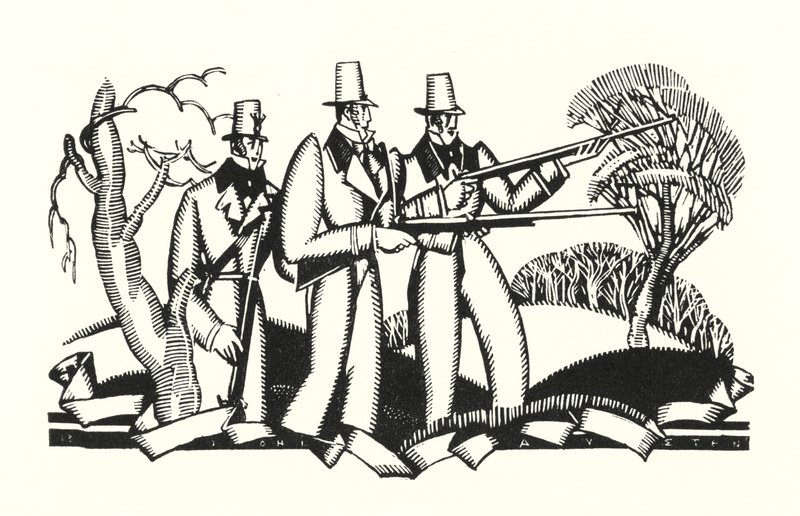Lord Byronin kuvitus Don Juanille (litho) tekijältä John Austen
