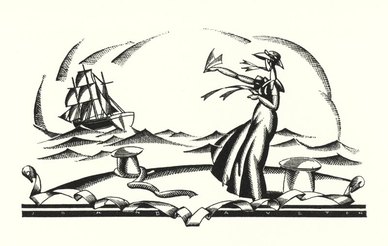 Lord Byronin kuvitus Don Juanille (litho) tekijältä John Austen