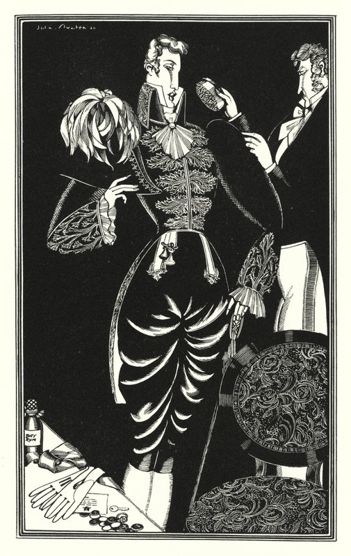 Lord Byronin kuvitus Don Juanille: Nuoruus, maine ja armeijan räätäli (litho) tekijältä John Austen