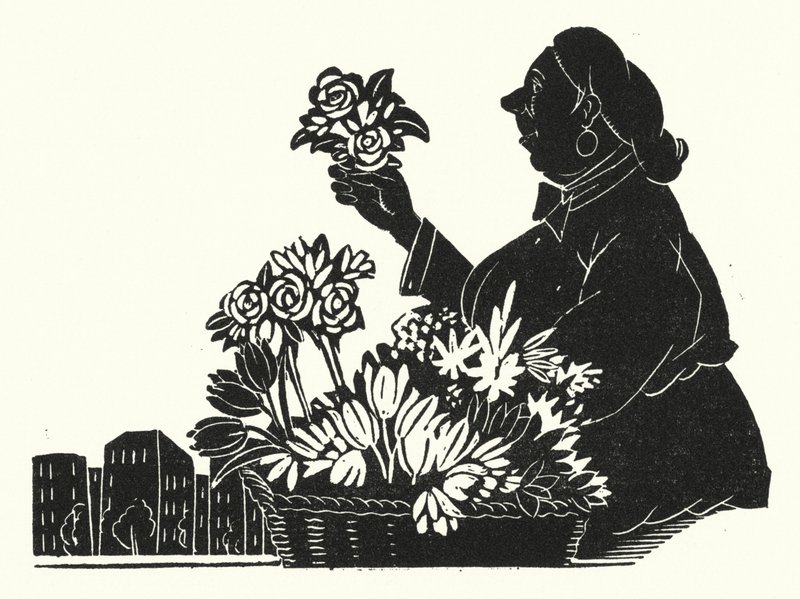 Gustave Flaubertin kuvitus Madame Bovarylle (litho) tekijältä John Austen