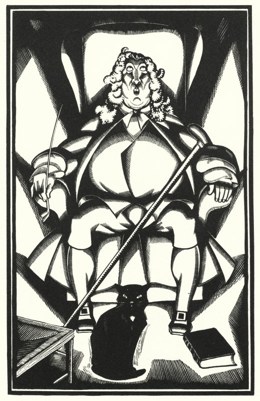 Laurence Sternen kuvitus Tristram Shandylle (litho) tekijältä John Austen