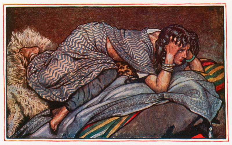 My Paramour was Loneliness tekijältä John Byam Liston Shaw