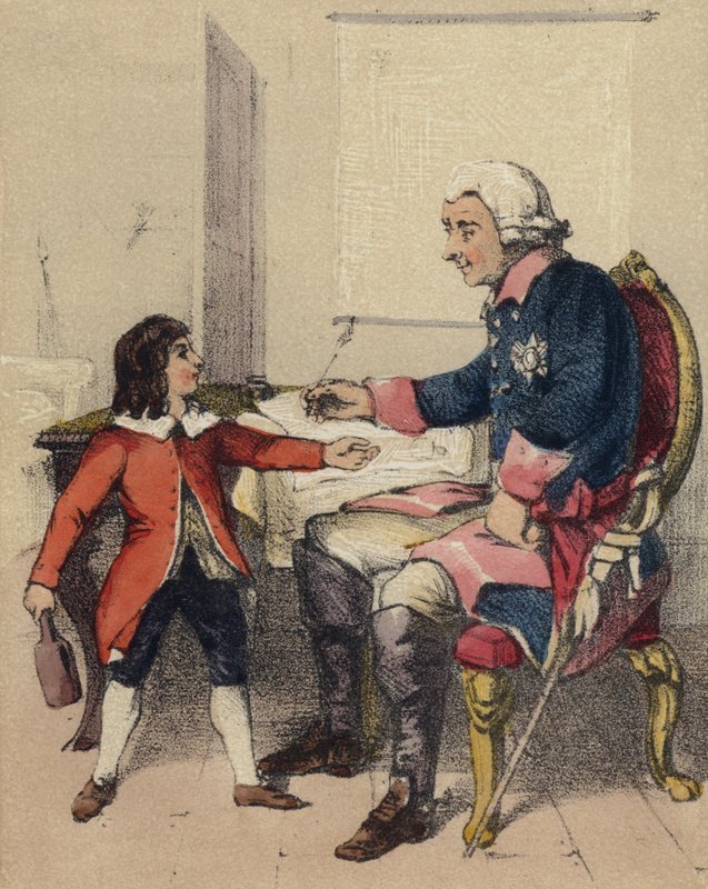 Frederick Suuri ja hänen veljenpoikansa tekijältä John Callcott Horsley