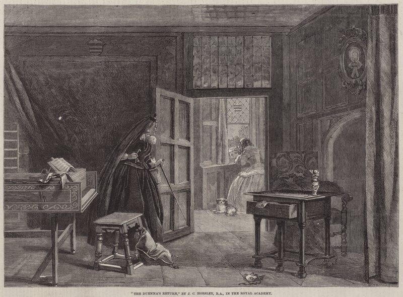 Duennan paluu tekijältä John Callcott Horsley
