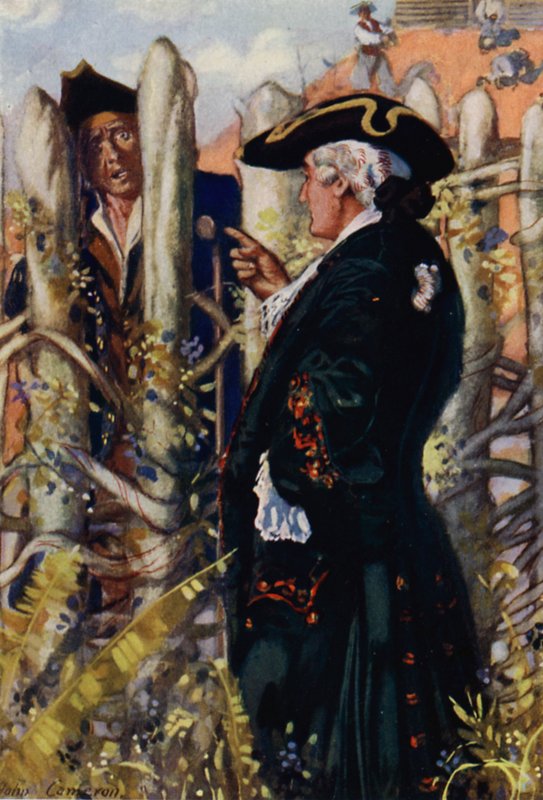 Kuvitus Treasure Islandille tekijältä John Cameron