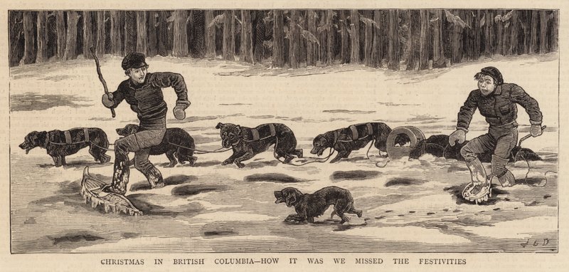 Joulu Brittiläisessä Kolumbiassa, miten se oli, kun me missasin juhlat tekijältä John Charles Dollman