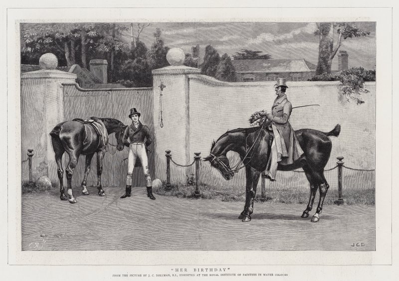 Hänen syntymäpäivänsä tekijältä John Charles Dollman