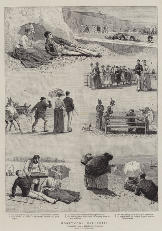 Häämatkan vaikeudet tekijältä John Charles Dollman