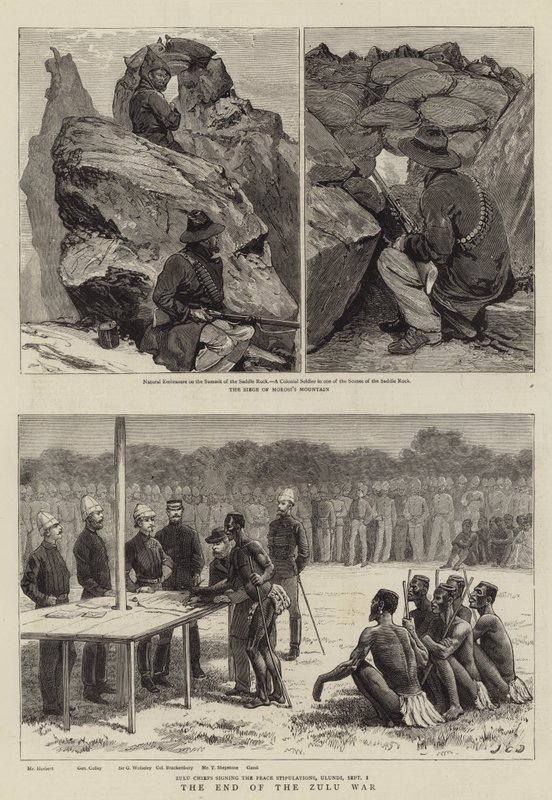Zulusodan loppu tekijältä John Charles Dollman