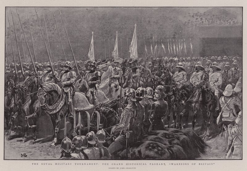Royal Military Tournament, Grand Historical Showant, Warriors of Britain tekijältä John Charlton
