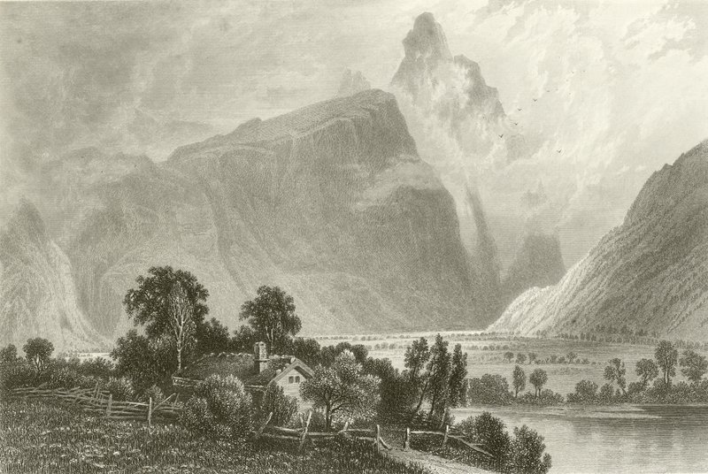 Romsdalhorn Aakista tekijältä John Douglas Woodward