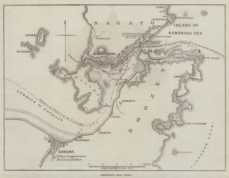 Shimonoseki Bay, Japani tekijältä John Dower