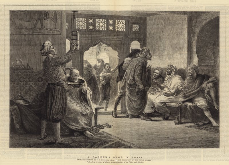 Parturi Tunisissa tekijältä John Evan Hodgson