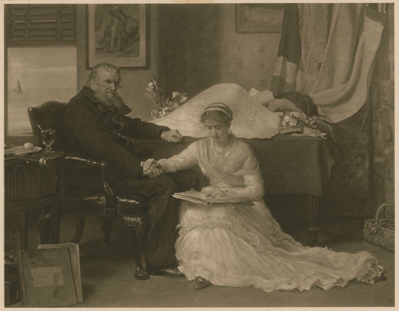Luoteisväylä (syväpaino) tekijältä John Everett (after) Millais