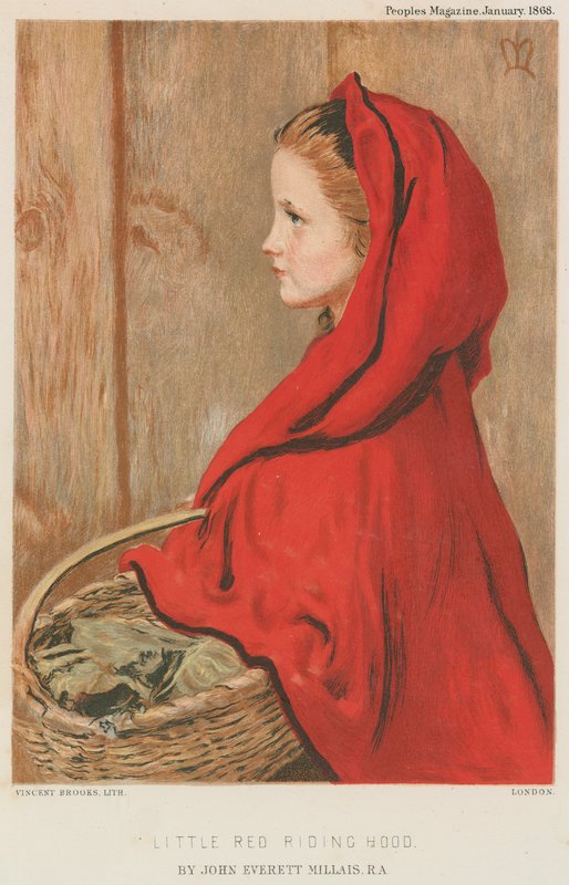Pieni Punahilkka tekijältä John Everett Millais