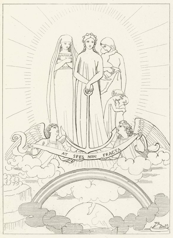 Usko, toivo ja rakkaus tekijältä John Flaxman