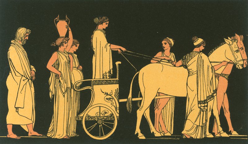 Ulysses seurasi Nausicaan autoa tekijältä John Flaxman