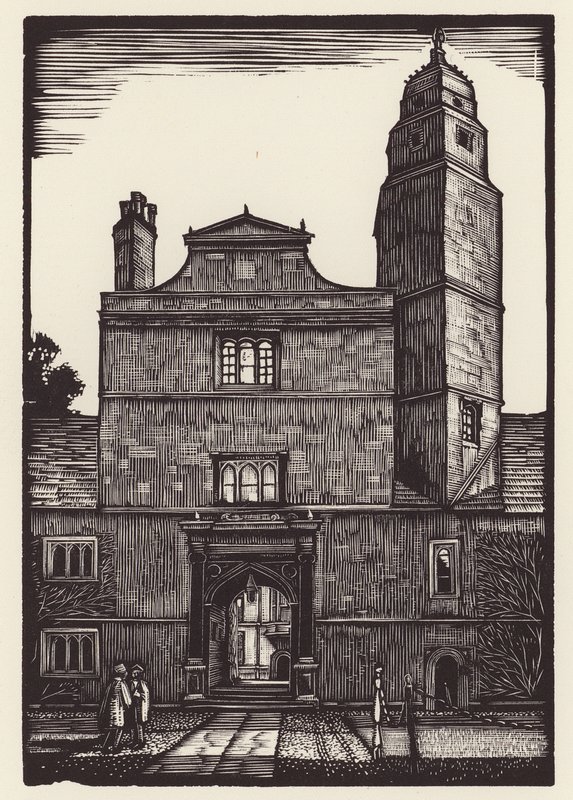 Cambridge: Caius (puupiirros) tekijältä John Frederick Greenwood