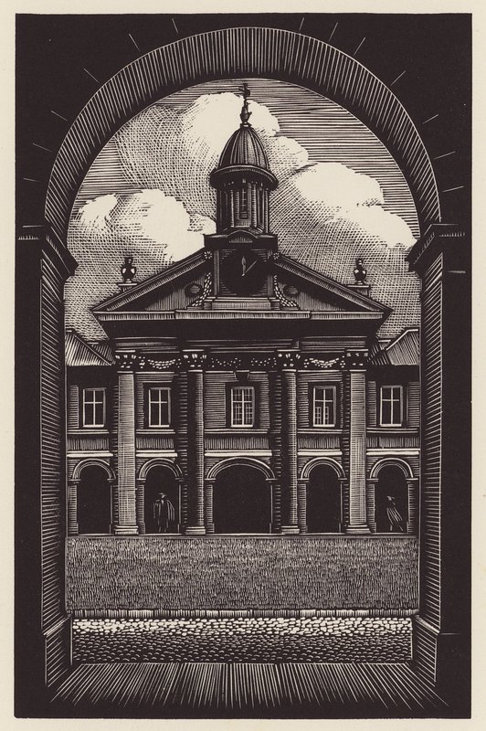 Cambridge: Emmanuel (puupiirros) tekijältä John Frederick Greenwood